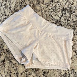 Lululemon white shorts